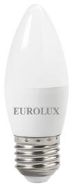 Лампа светодиодная EUROLUX LL-E-C37-6W-230-4K-E27